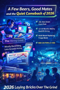 Beers, Mates, and the Quiet Comeback of 2026Written by Keiran Hathorn, Director, Big Wave Digital Recruitment