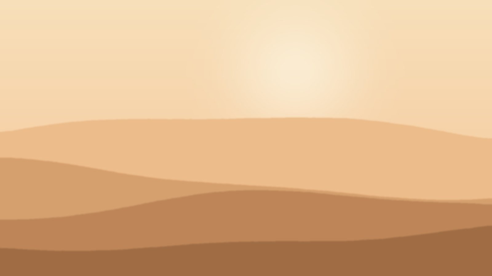 Smooth desert dunes shaped over time, representing systems matured and refined for the next stage